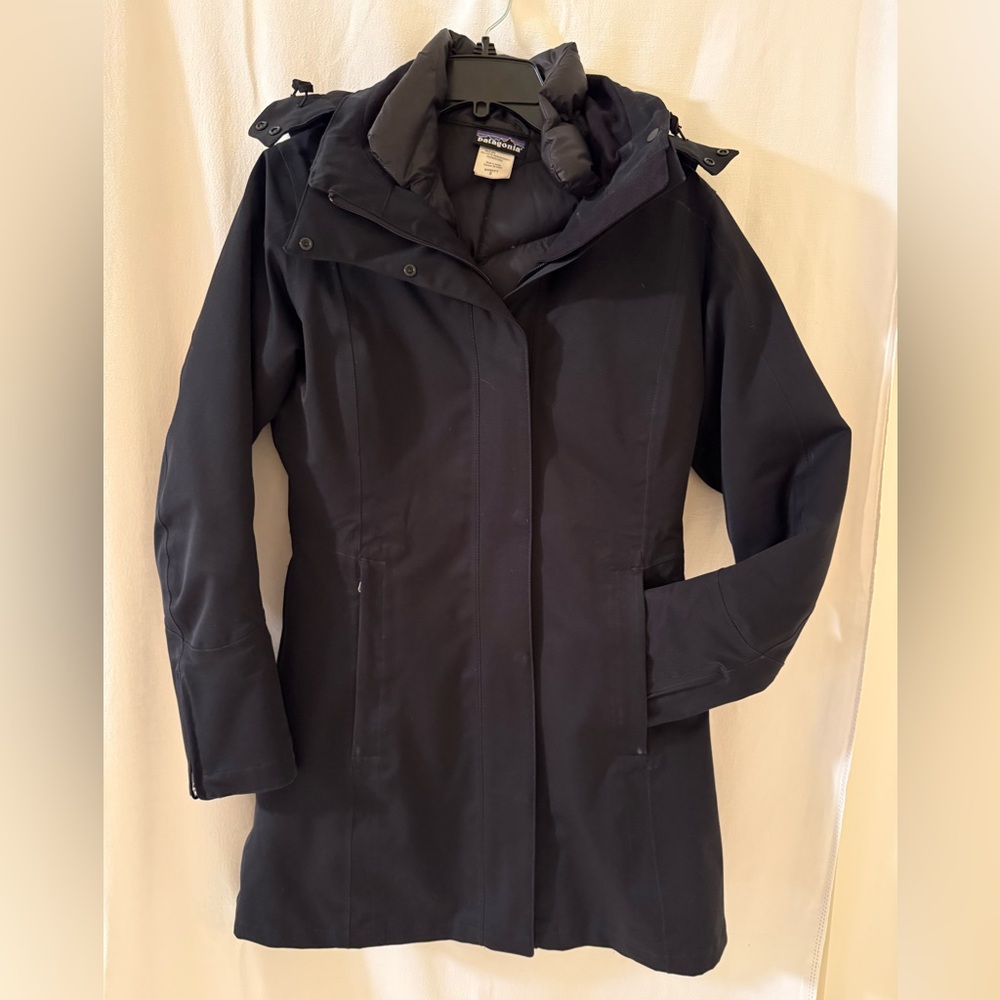 Women's Patagonia 3 in 1 Black Parka